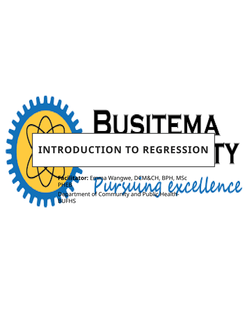 Introduction to Regression Analysis cover