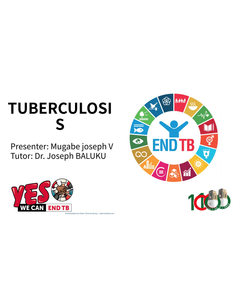 TUBERCULOSIS cover