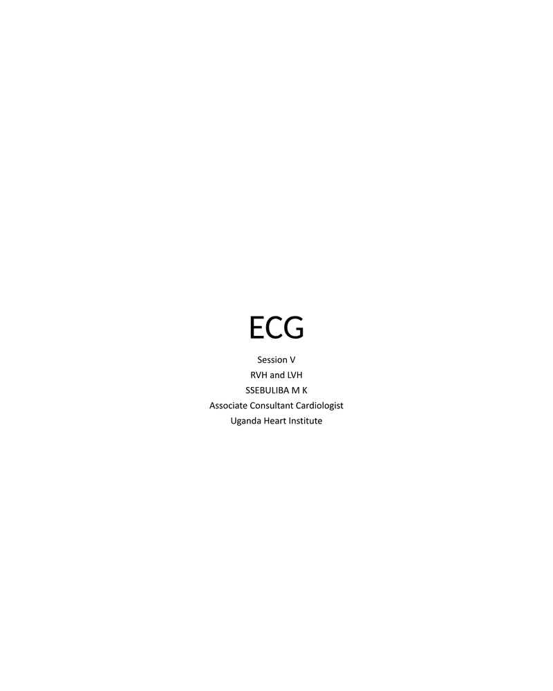 Medly ECG Session 5 V RVH And LVH SMK 09.07.26 cover